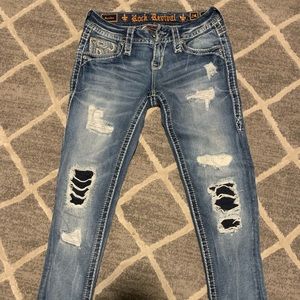 Like New Rock Revival Ankle Skinny